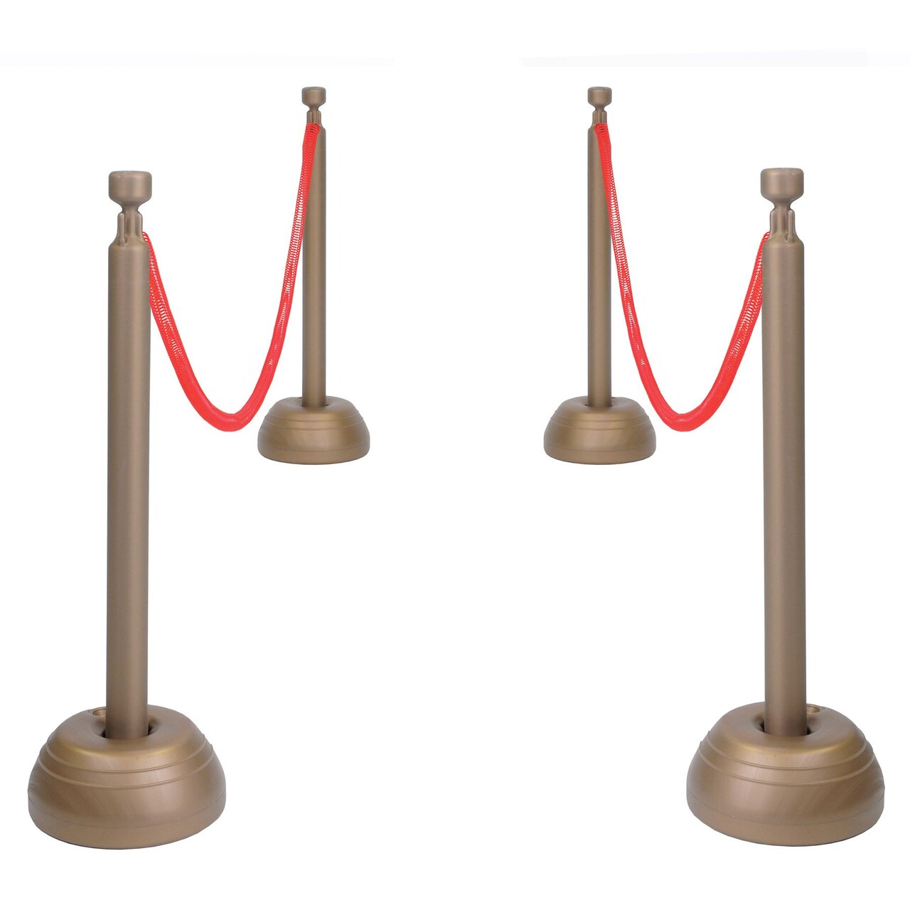 Red Rope Stanchion Set (Pack of 1)